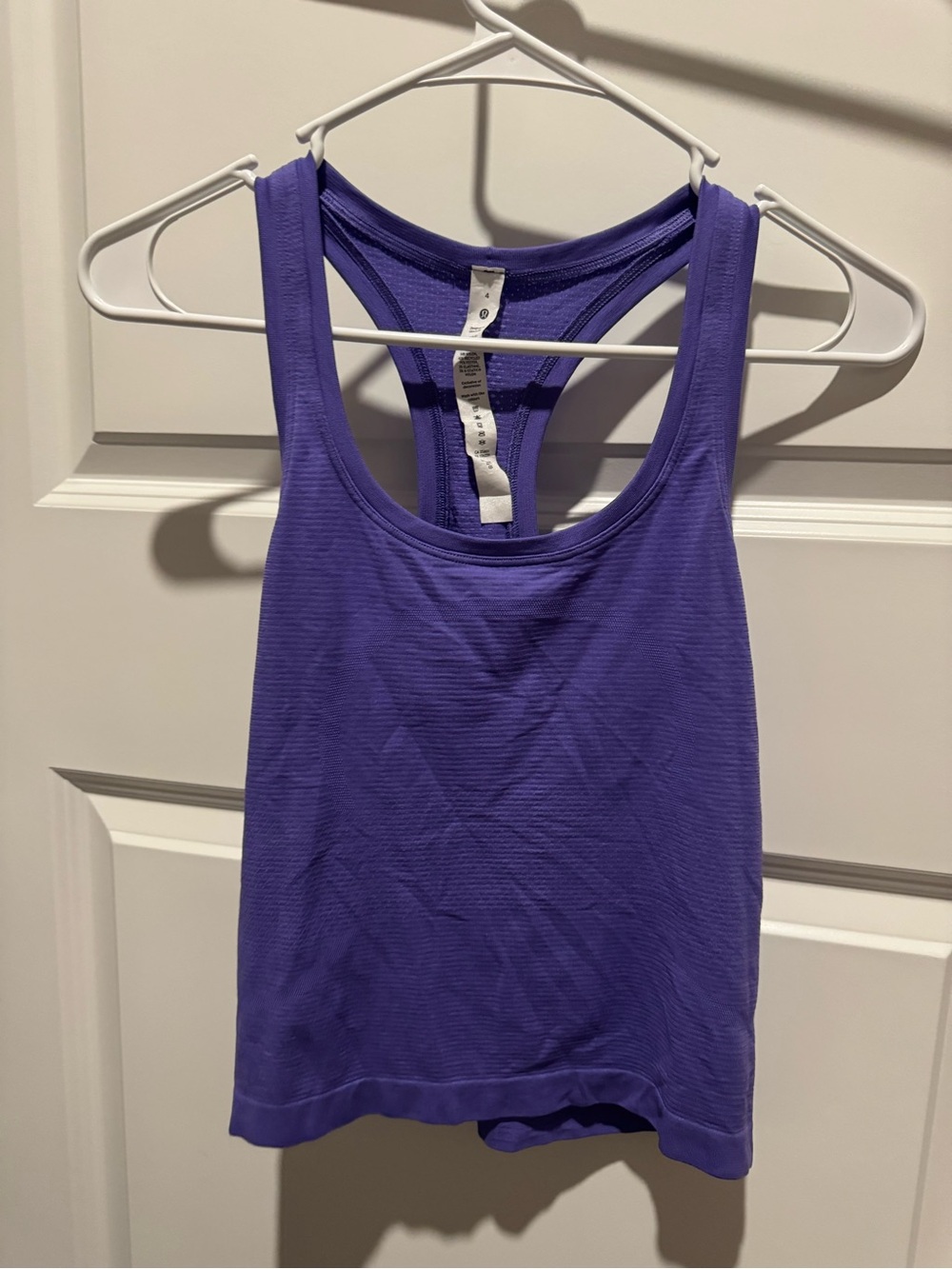 lululemon athletica Purple Racerback Performance Tank